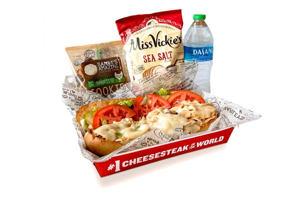Chicken Cheesesteak Boxed Meal