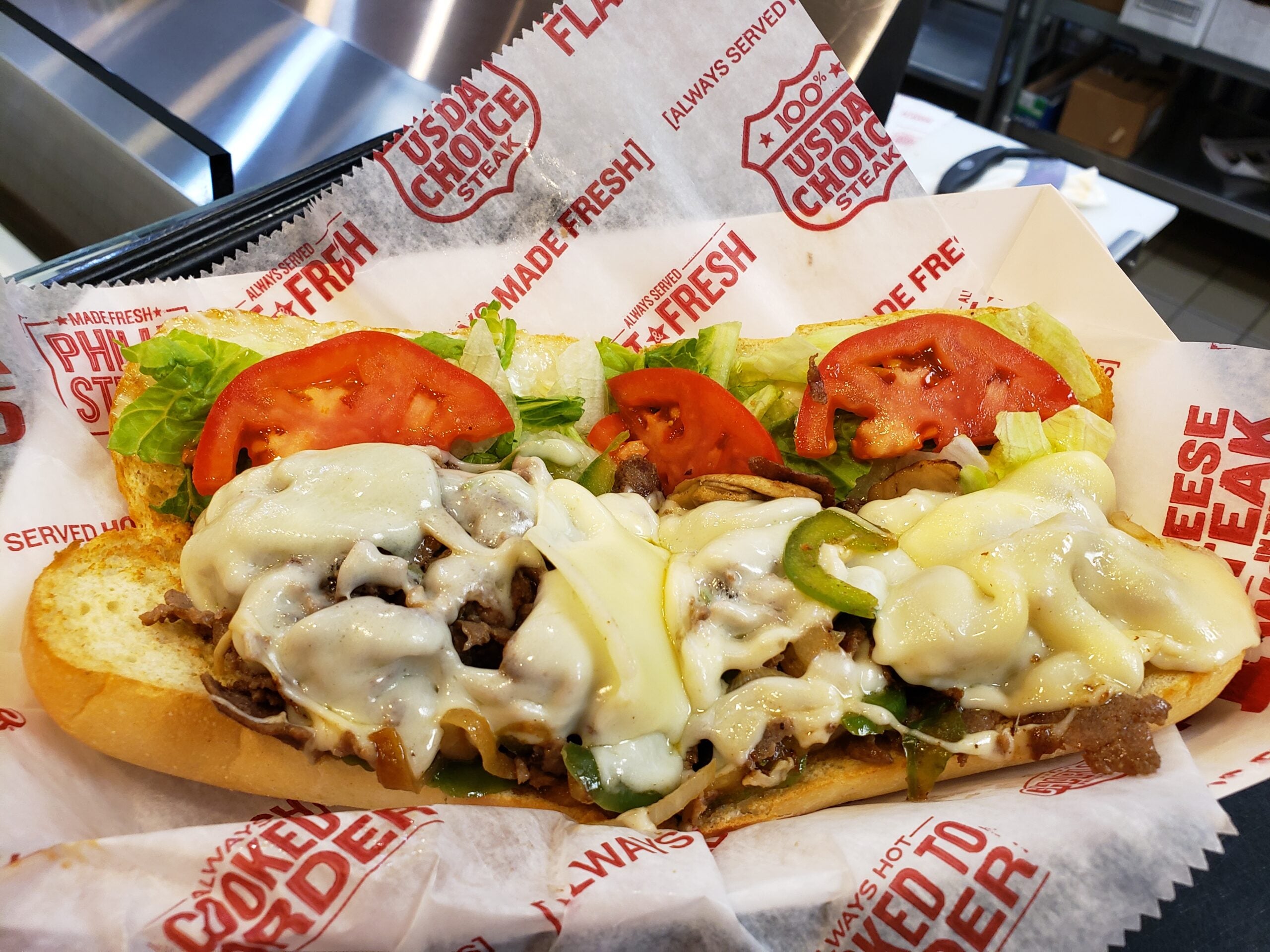 LOOK: The World's Longest Cheesesteak is Officially from Philly