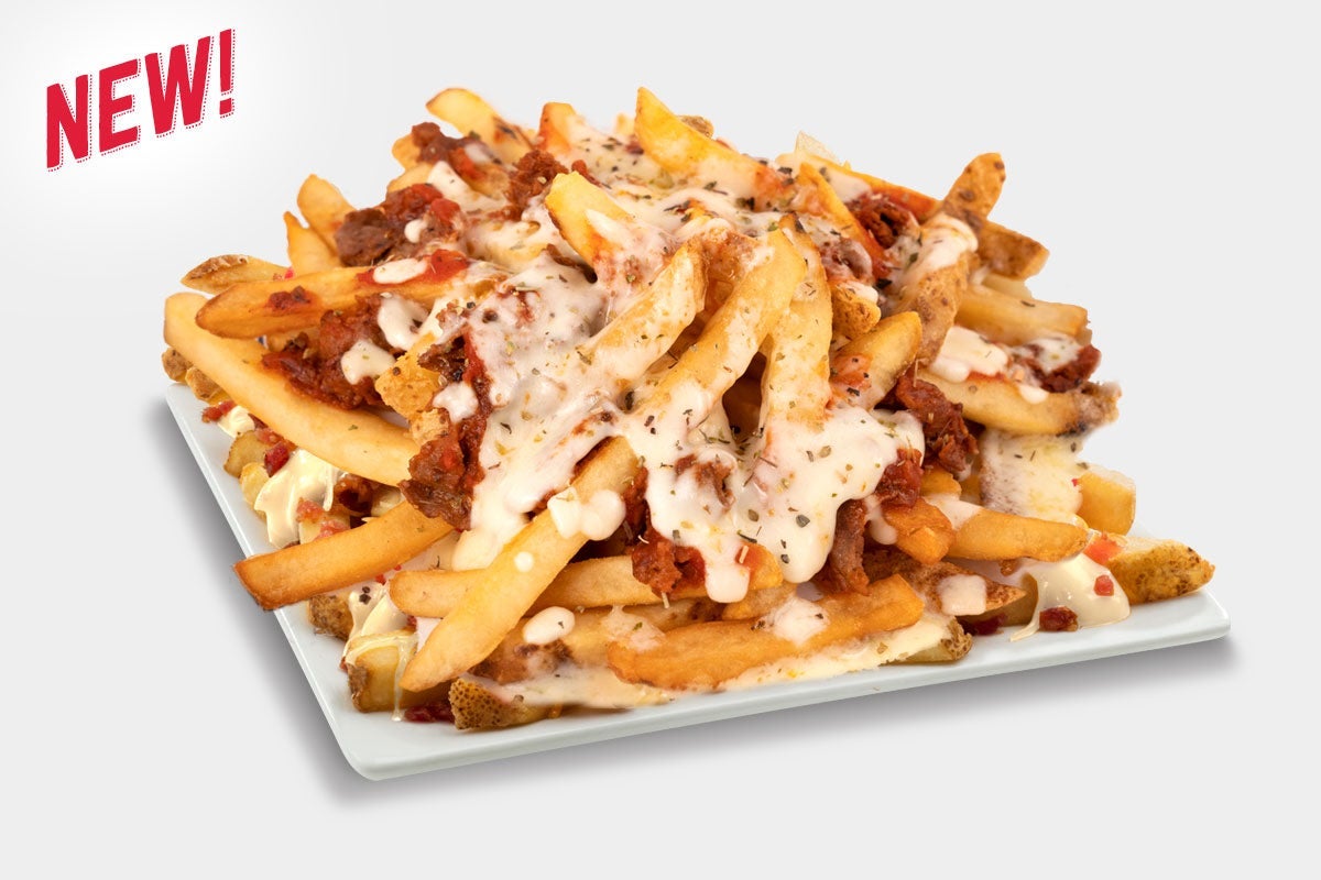 PIZZA FRIES Charleys Cheesesteaks